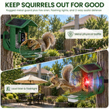 Nafnti 2K Bird Feeder with Camera, Lifetime Free AI Recognition, 10000+ AI Bird Identification, Camera Bird Feeder with Solar Powered, 5GHz/2.4GHz