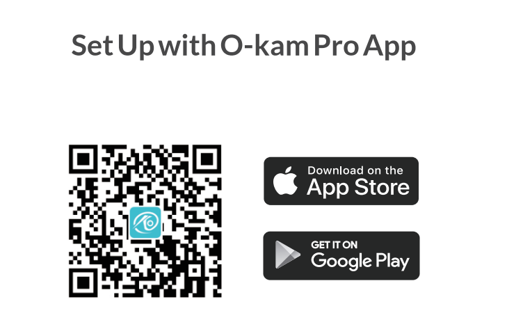 O-kam Pro download QR code